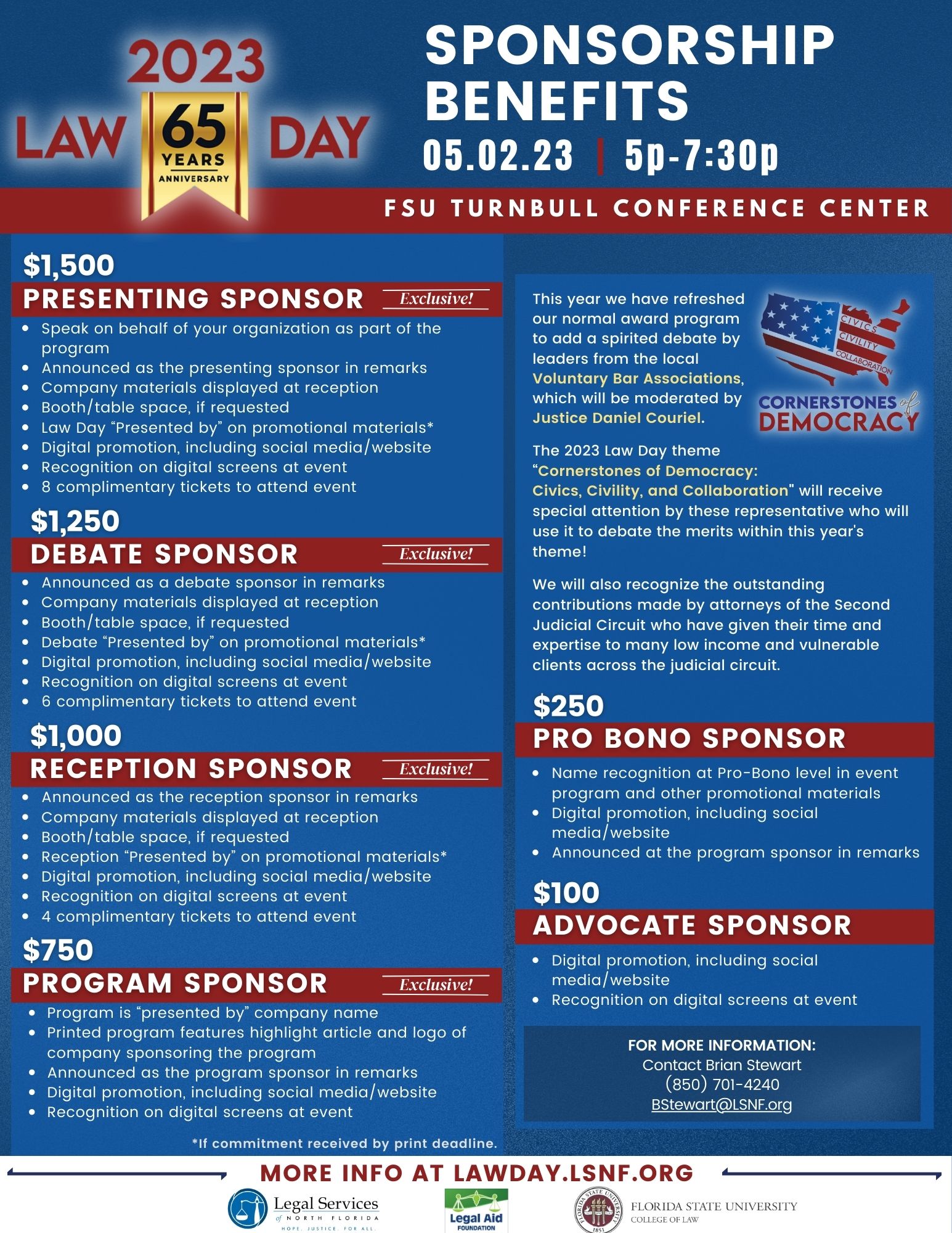 Become A Sponsor Law Day